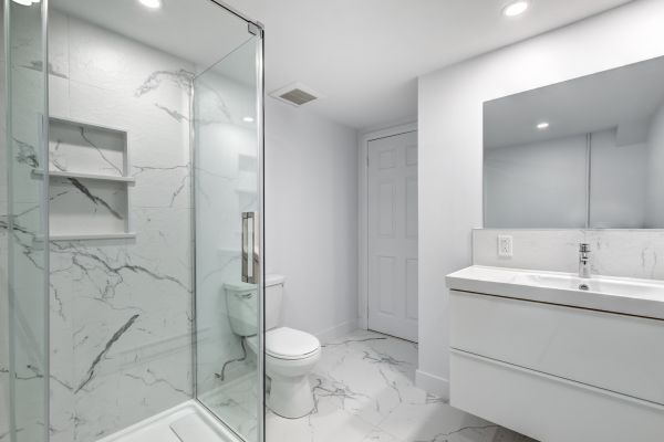 Basement Bathroom Installation in Mequon