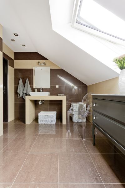 Attic Bathroom Installation in Mequon